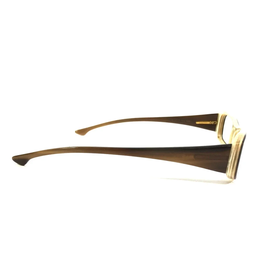 Morgenthal Frederics Eyeglasses Frames LUKAS col. H36-H30 Genuine Horn 48-18-140
